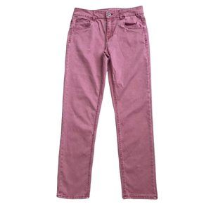 MAURICES Womens Size 1/2 Reg Pink Skinny Jeans